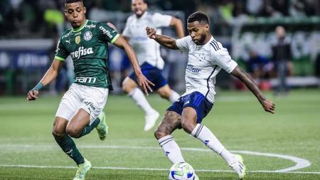 Wesley perdeu chance claríssima contra o Palmeiras, em São Paulo