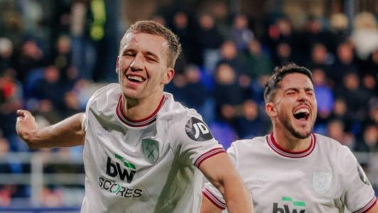 West Ham vence o TSC Bačka Topola e fica a um empate da próxima fase