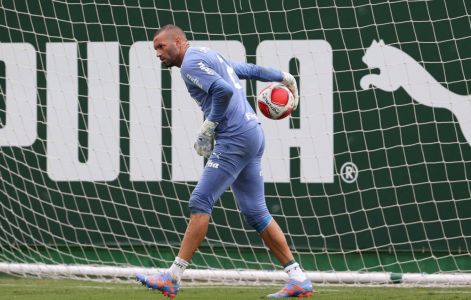 Weverton, goleiro do Palmeiras