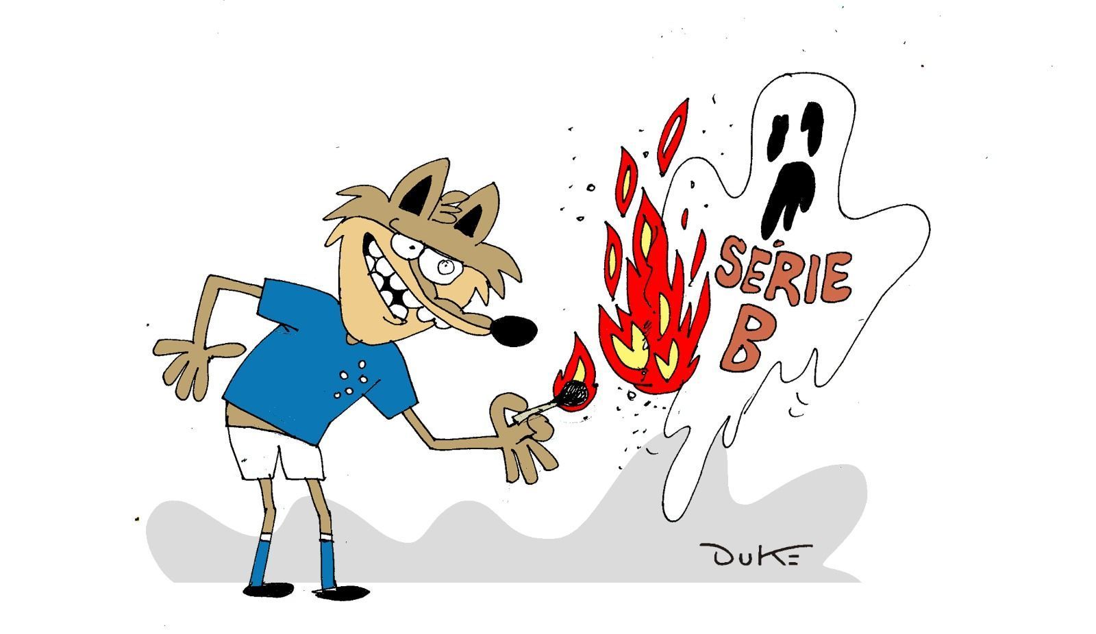 Charge do Duke: a permanência do Cruzeiro na Série A do Brasileiro