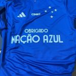 Patrocinador cede espaço na camisa do Cruzeiro e agradece torcedor em último jogo do Brasileiro