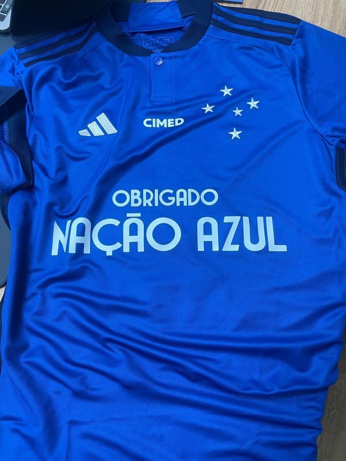 Camisa terá mensagem para torcida