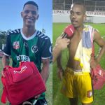 Copa Itatiaia EstrelaBet: Marcos Lopes e Luan recebem prêmios de melhores em campo na 1ª rodada