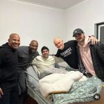 Taffarel e Caçapa fazem visita-surpresa a Cairo, em luta contra o câncer