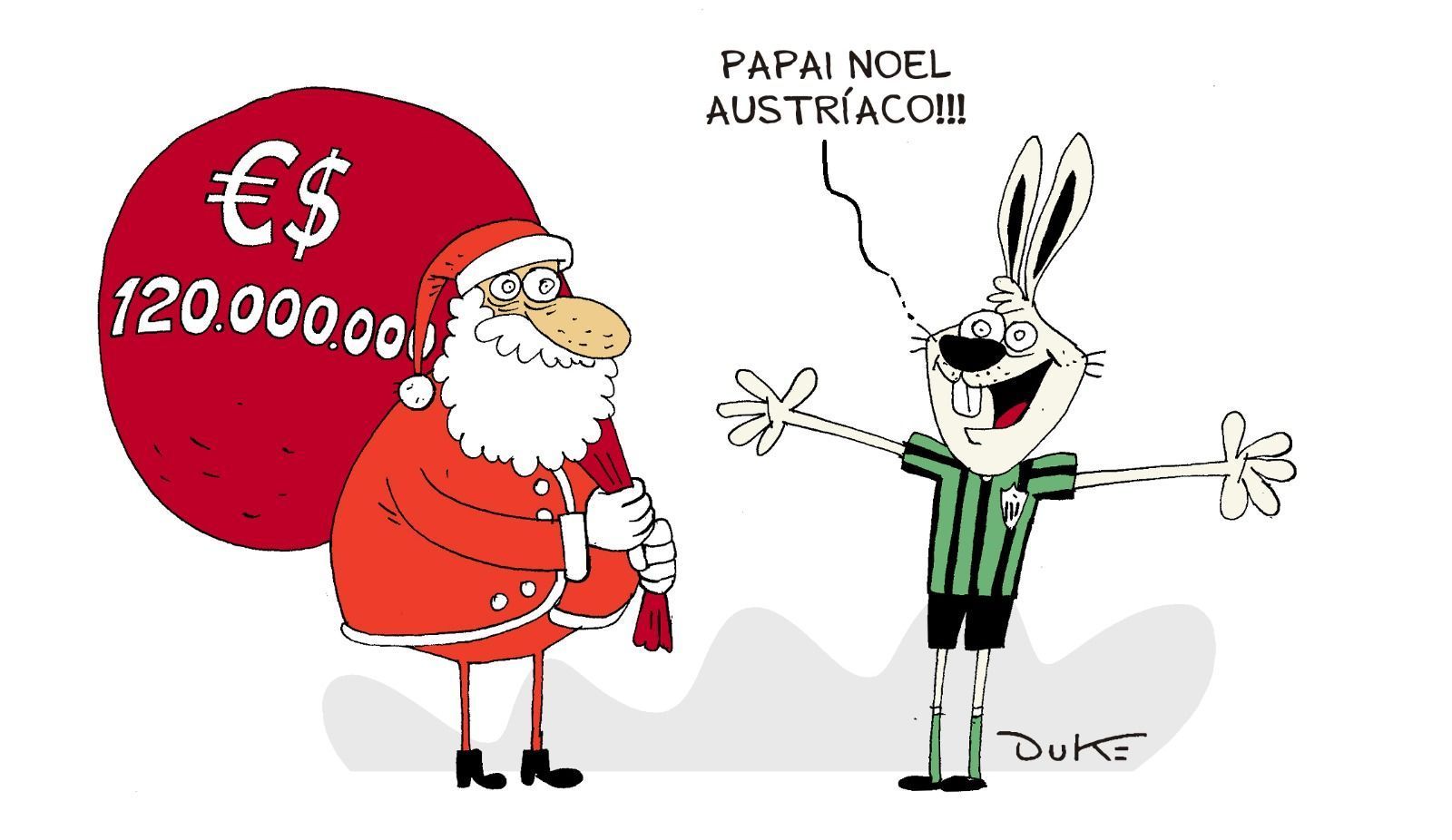 Charge do Duke: a proposta pela SAF do América