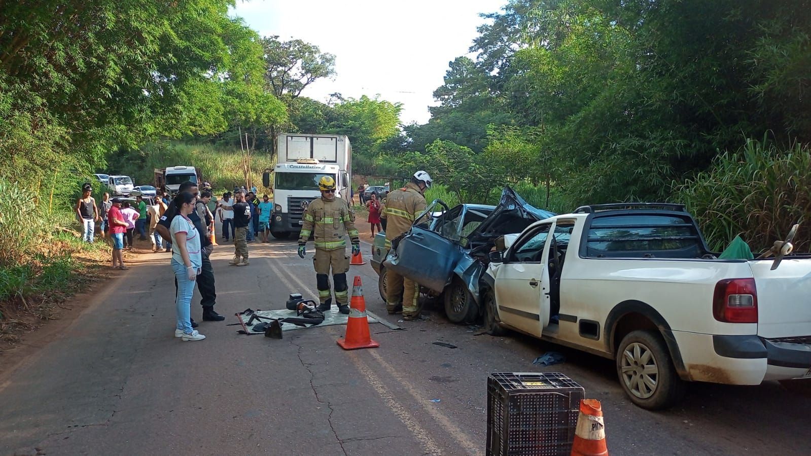 Motorista morre em batida frontal na rodovia MG-040, na Grande BH