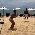 Gabigol, do Flamengo, compartilha imagens de treino durante as férias