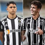 Técnico do Atlético projeta lapidar Vitor Gabriel e Iseppe: 'Têm um talento nato'