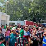 Torcedores do Fluminense perdem inicio de jogo em fila nas Laranjeiras