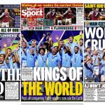 'Topo do Mundo': Título do City é destaque na imprensa inglesa; veja as capas