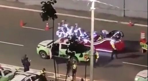 Trenó do Papai Noel é apreendido em Salvador; entenda caso
