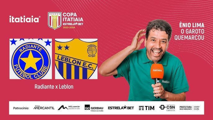Radiante x Leblon: assista à transmissão do jogo pela Copa Itatiaia EstrelaBet