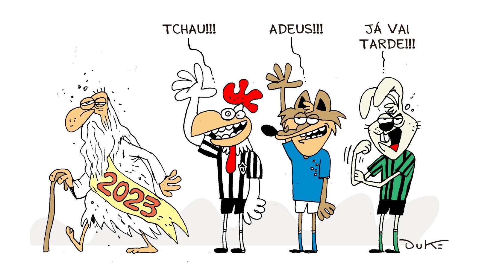 Charge do Duke: o 2023 de Atlético, Cruzeiro e América