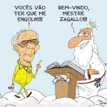 Charge do Duke: homenagem a Zagallo