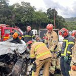 BR-381 em Sabará é liberada após acidente que deixou um morto e três feridos