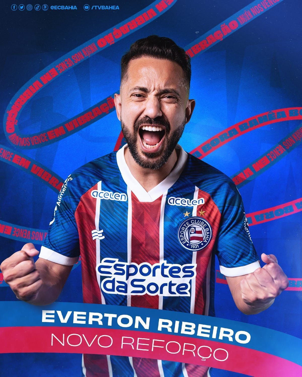 Bahia anuncia contratação de Everton Ribeiro, ex-Cruzeiro e Flamengo