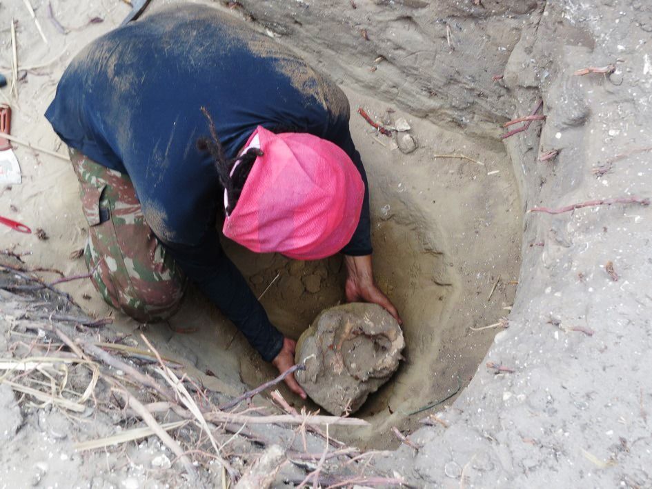 Arqueólogos encontram 45 esqueletos e mais de 100 mil cerâmicas em obra no Maranhão