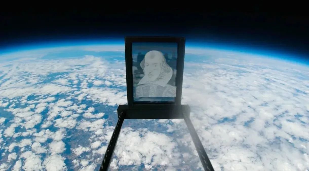 Retrato de Shakespeare vai ao espaço em celebração aos 400 anos da sua obra