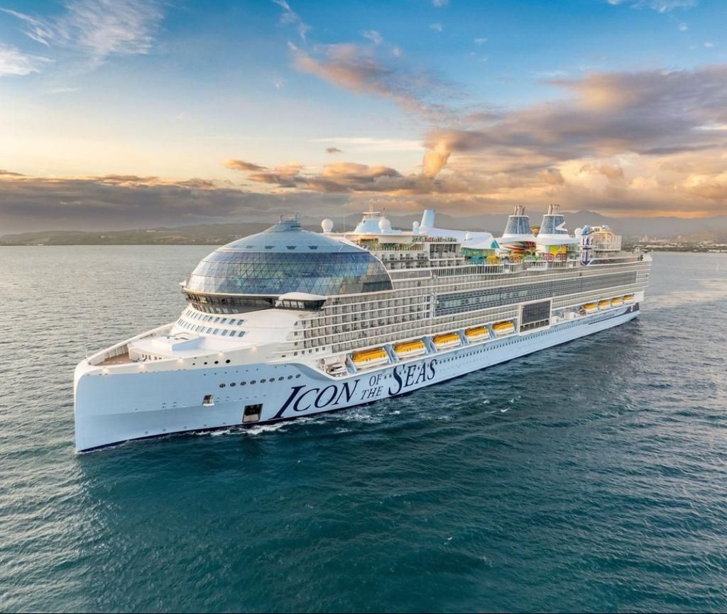 Icon of the seas: conheça o navio de cruzeiro que é cinco vezes maior que o Titanic