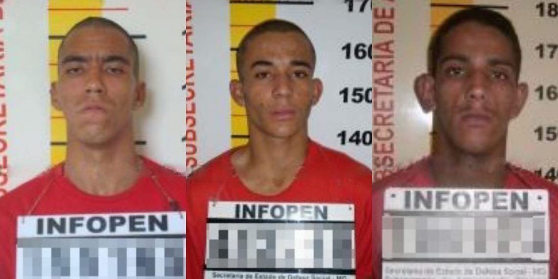 Grupo foge de présidio no Sul de Minas; Sejusp divulga fotos dos detentos