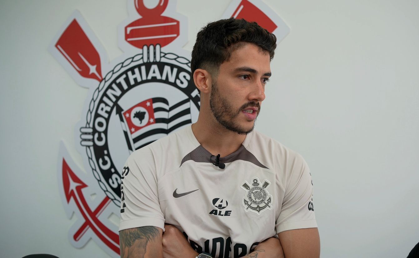 Veja as primeiras palavras de Gustavo Henrique após ser anunciado no Corinthians
