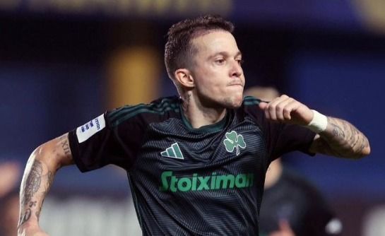 Oferecido ao Atlético, Bernard participou de 93% dos jogos do Panathinaikos