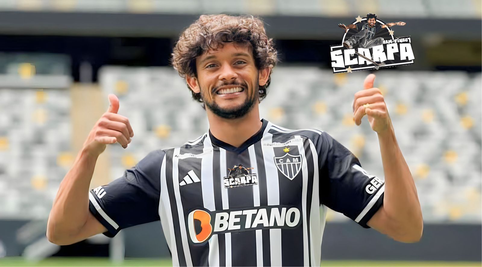 Atlético já garantiu R$ 40 mil com venda de camisas especiais de Gustavo Scarpa