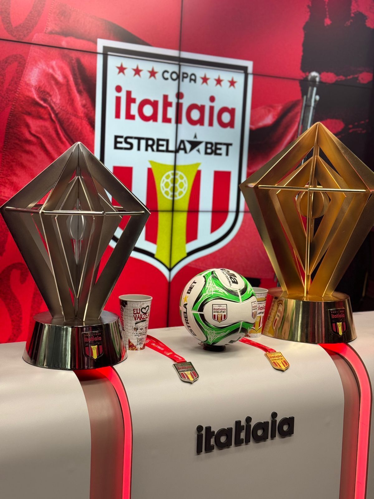 Copa Itatiaia EstrelaBet tem novos troféus para campeão e vice; saiba mais