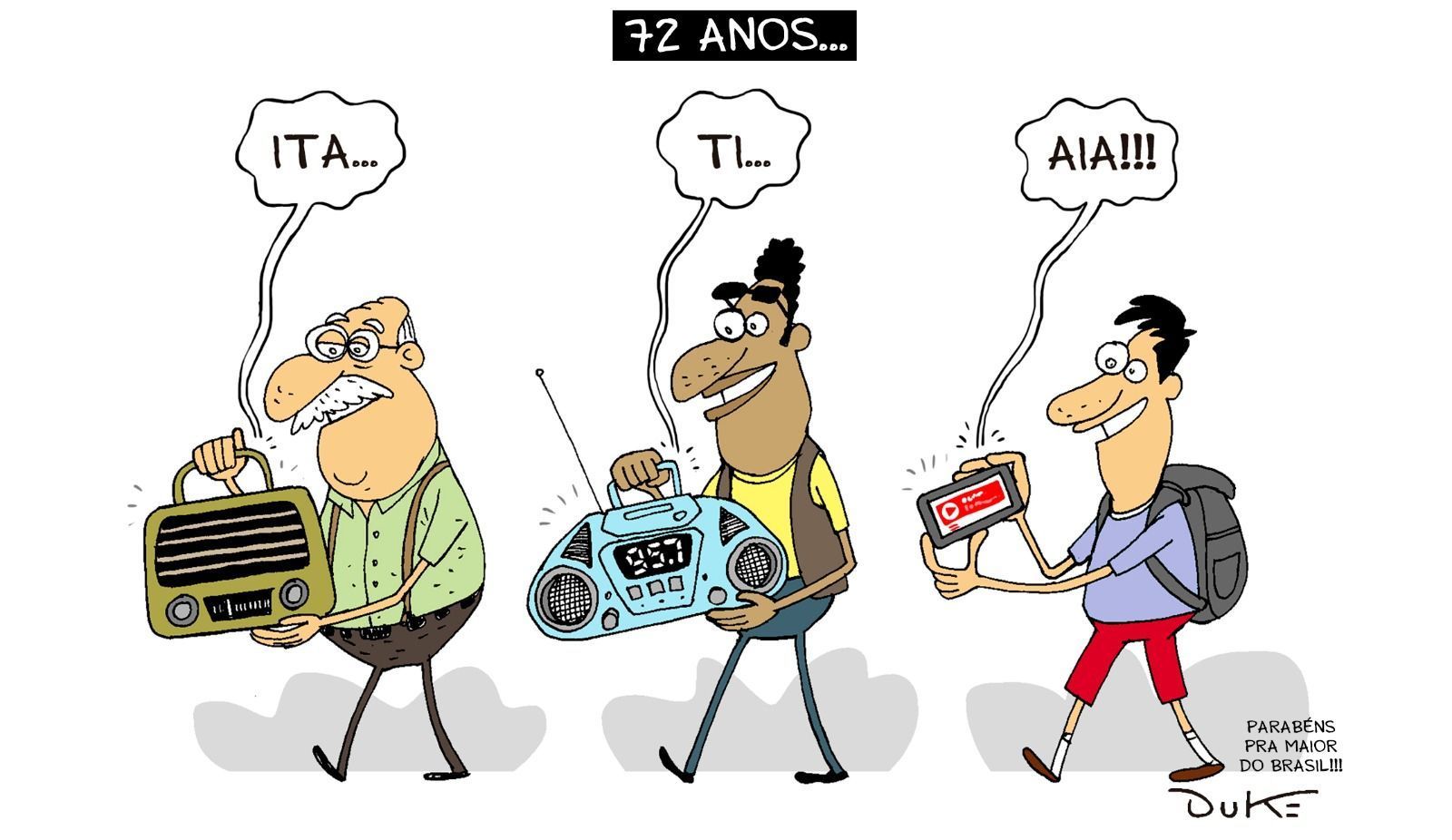 Charge do Duke: Itatiaia celebra 72 anos de fundação