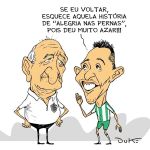 Charge do Duke: a conversa entre Felipão e Bernard, alvo do Atlético