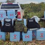 Meia tonelada de cocaína com o símbolo nazista é apreendida em Mato Grosso