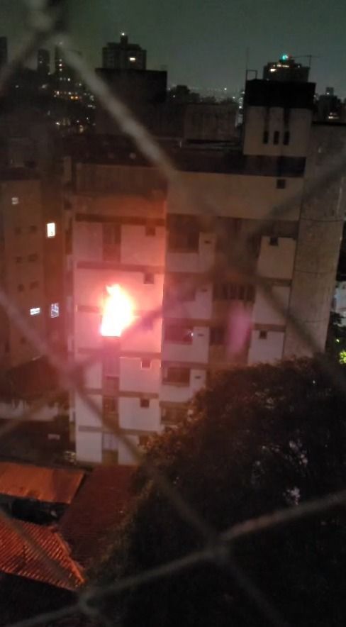 Idosa morre após incêndio em apartamento na região Centro-Sul de BH