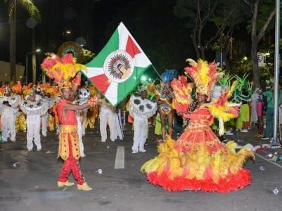 Foto do último desfile da Unidos dos Guaranys em BH
