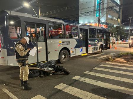 motociclista morto na barão, em bh