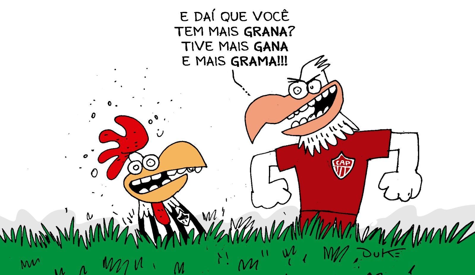 Charge do Duke: a vitória do Patrocinense sobre o Atlético na estreia do Mineiro