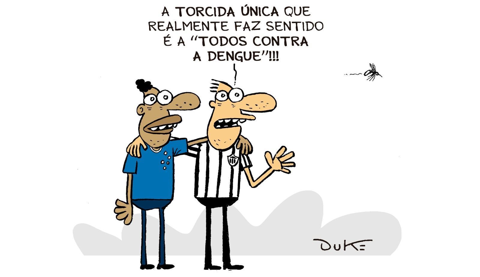 Charge do Duke: o clássico entre Atlético e Cruzeiro com torcida única