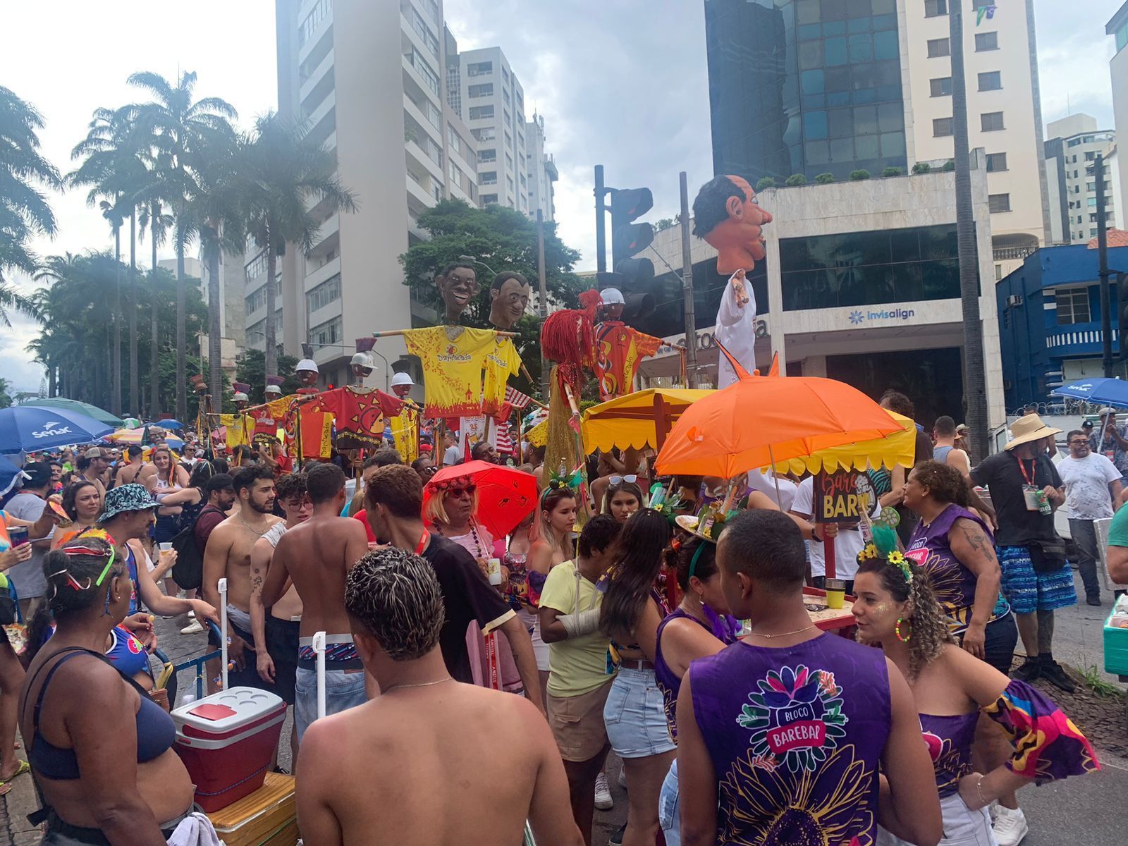 Carnaval BH 2024: 'Bruta Flor', 'Babadan', 'Xai-Xai' e outras dezenas de blocos encheram as ruas da capital
