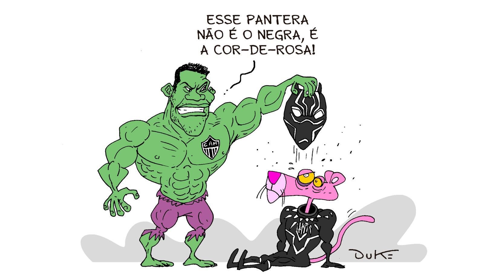 Charge do Duke: a vitória do Atlético sobre o Democrata 'Pantera'