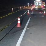 Jovem é atropelado duas vezes por carros diferentes na BR-116, na Zona da Mata