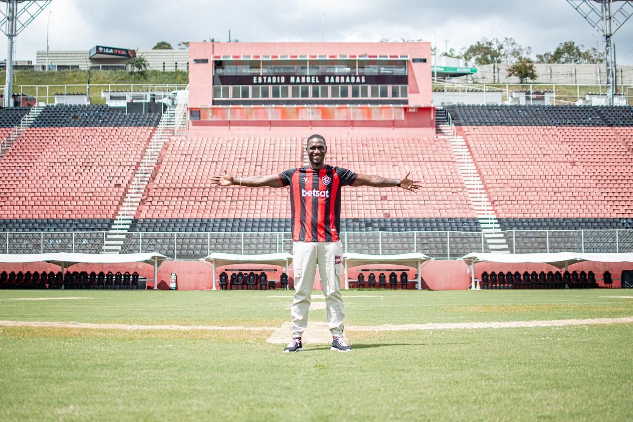 'Sonho realizado', diz Zapata, do Vitória, sobre jogar no futebol brasileiro
