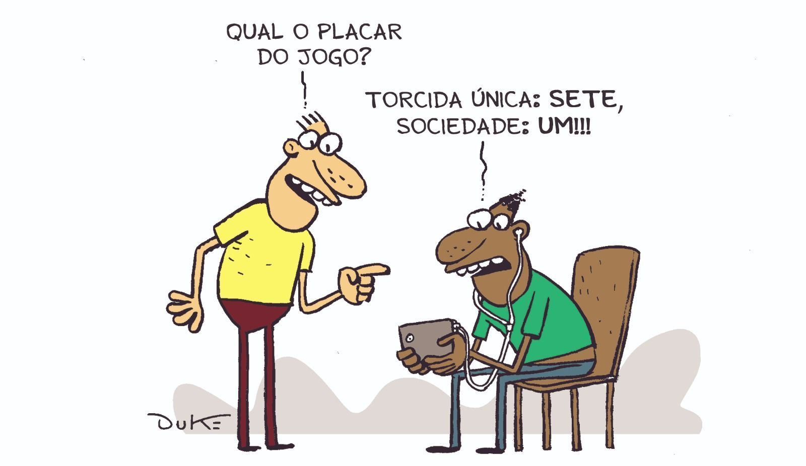 Charge do Duke: a torcida única no clássico entre Atlético e Cruzeiro