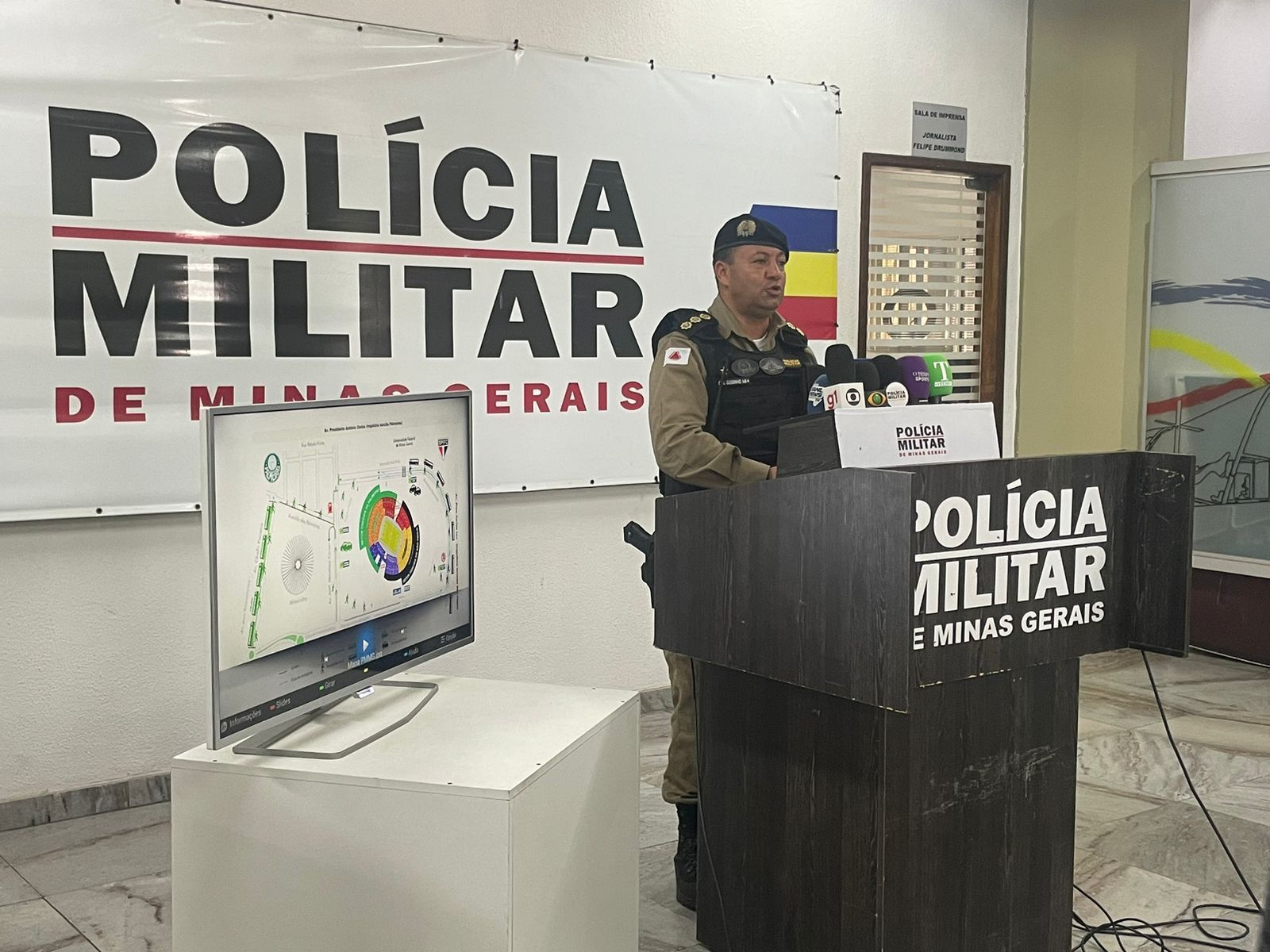PM detalha esquema de segurança para fim de semana de clássicos em BH