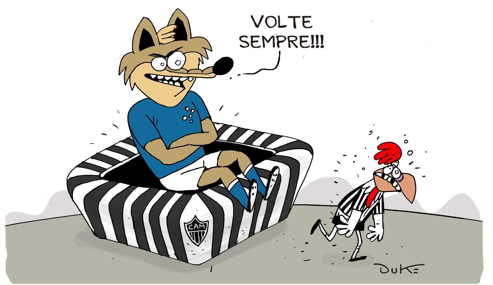 Charge do Duke: a nova vitória do Cruzeiro sobre o Atlético na Arena MRV