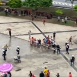 Vasco x Flamengo: torcedores brigam antes de clássico no Maracanã