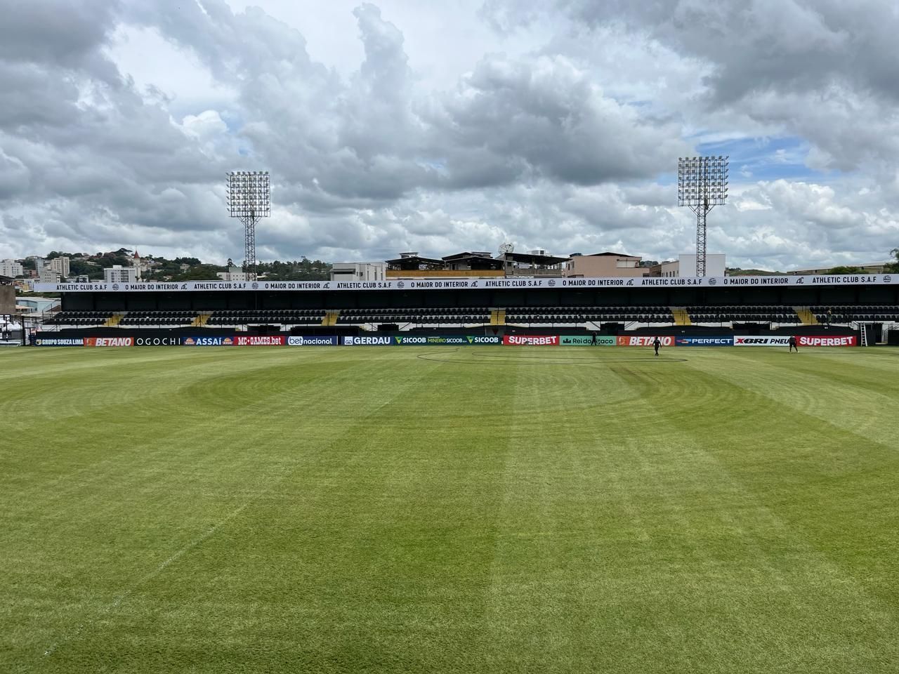 Athletic x Atlético: como está o gramado da Arena Sicredi, palco da partida