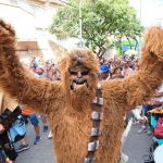 'Unidos da Estrela da Morte' reúne apaixonados por Star Wars no bairro Floresta