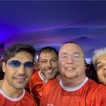 Abel Ferreira na folia! Técnico do Palmeiras curte desfile de escolas de samba