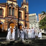 Carnaval BH 2024: Baianas Ozadas se preparam para lavagem das escadarias da igreja São José