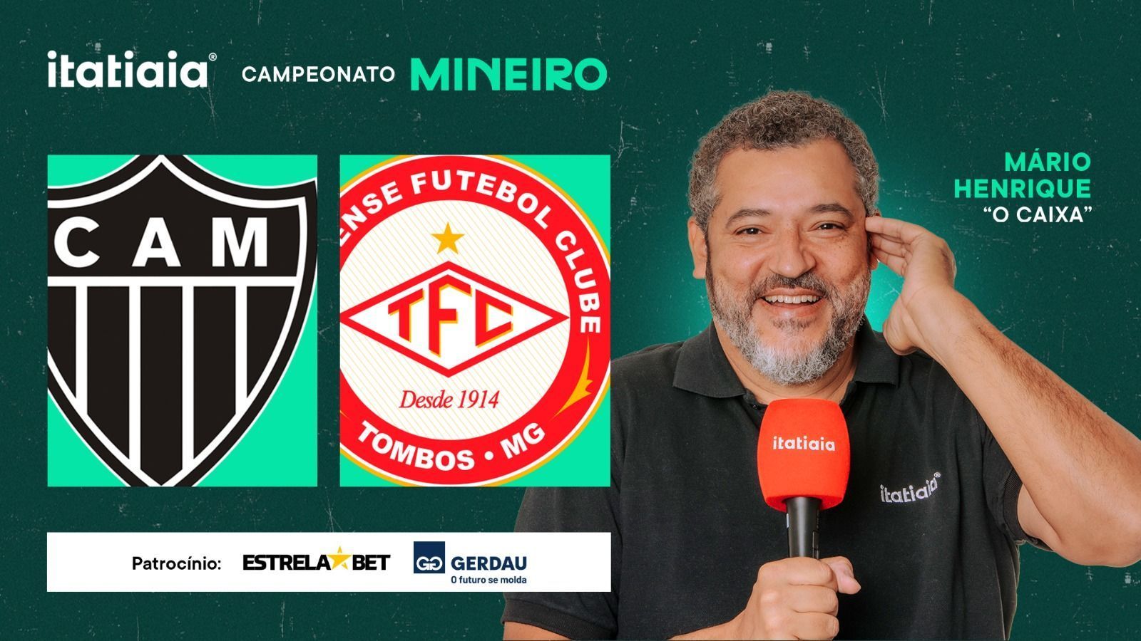 Atlético x Tombense: assista, ao vivo, à transmissão da Itatiaia