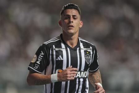 Pavón jogou no Atlético entre 2022 e 2024 • Pedro Souza/Atlético